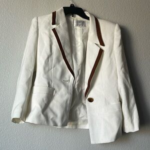 White Blazer